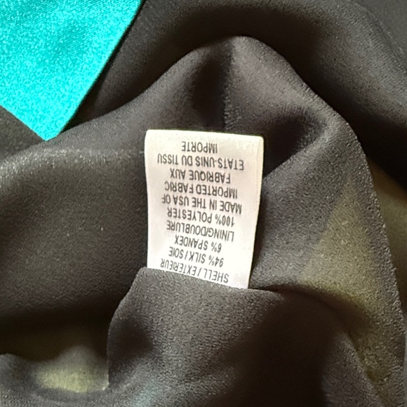 Milly color block dress 8 - Picture 5 of 5